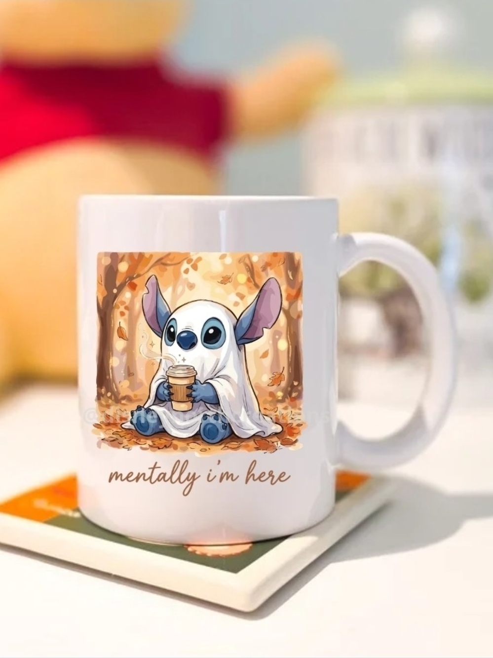 Disney Stitch Halloween Themed Ceramic Mug